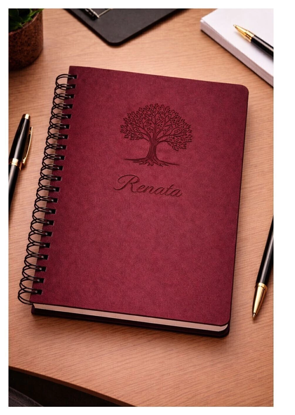 Caderno Essentia Office Personalizável | 120 Páginas